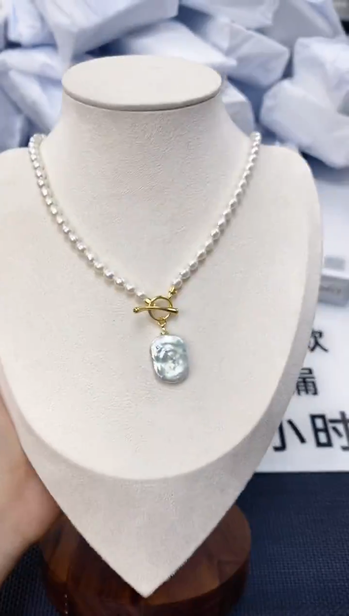 未镶嵌耳饰淡水珍珠xl1063