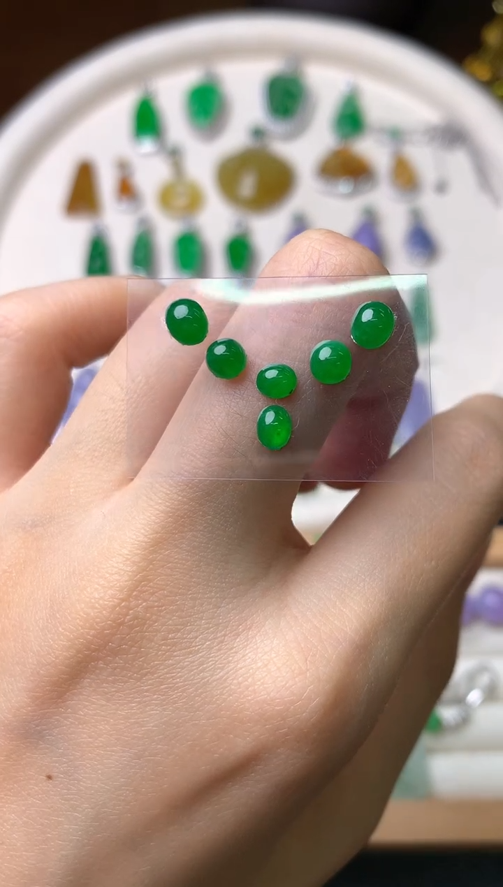 【闪购商品】定制翡翠未镶嵌裸石（镶嵌定制）