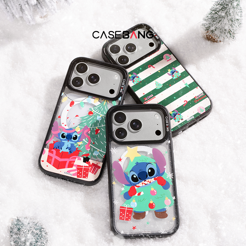 CASEBANGx史迪奇圣诞款适用苹果iPhone17/16/华为三星磁吸手机壳