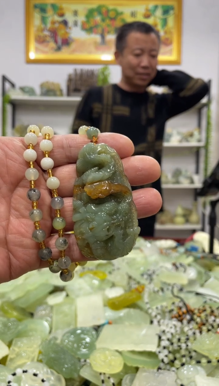 【闪购商品】岫玉吊坠未镶嵌