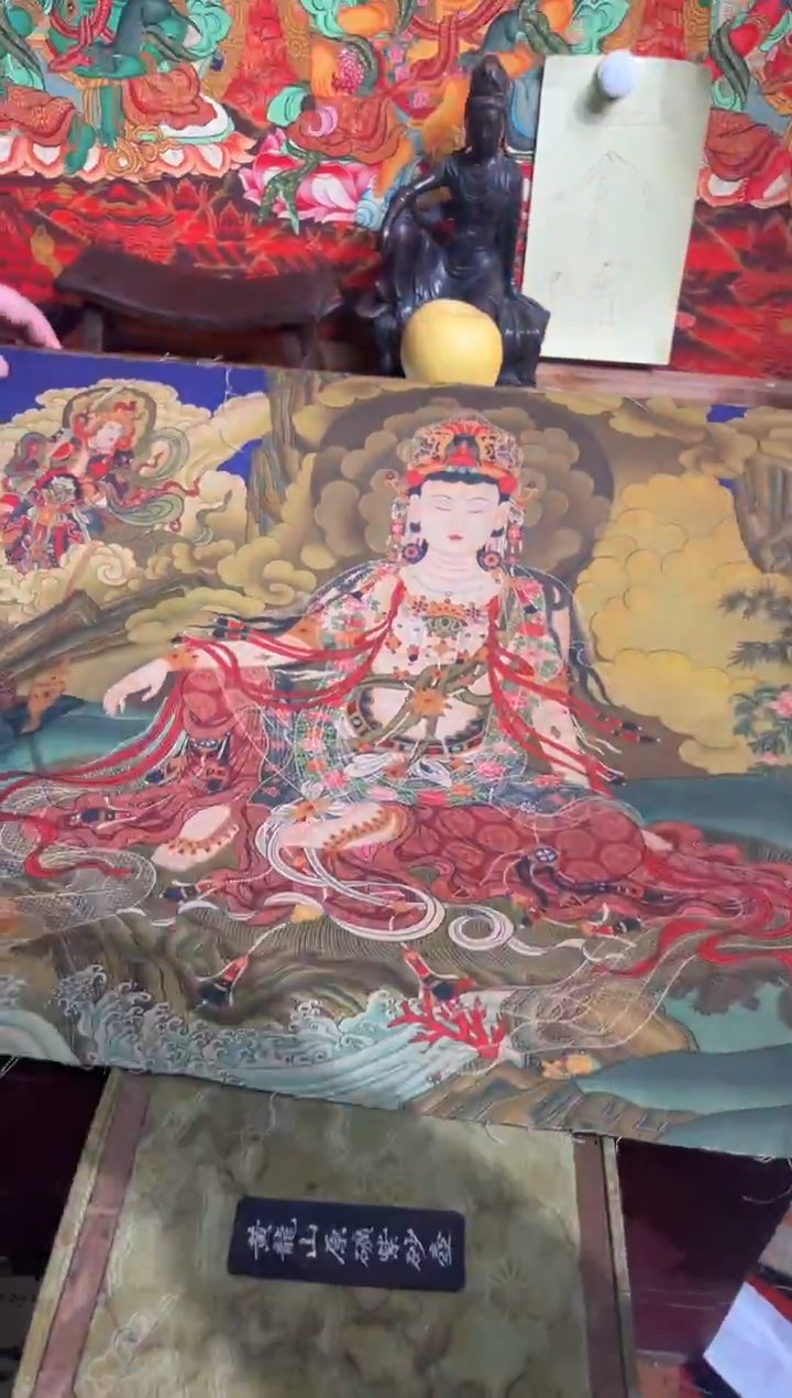 卷轴画卷轴画奥奥的唐卡