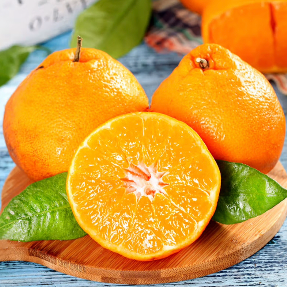 (甄选)虎牌耙耙柑 5斤 大果 新鲜应季水果 京东包邮