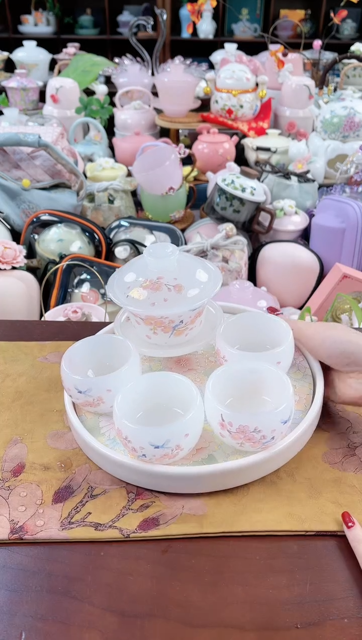 【闪购商品】瓷片茶具：库存仅剩1件
