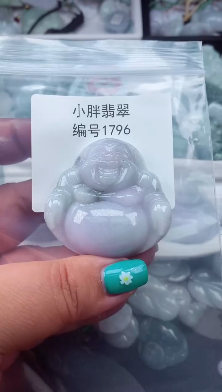 颈饰未镶嵌翡翠缅甸天然A货翡翠1796