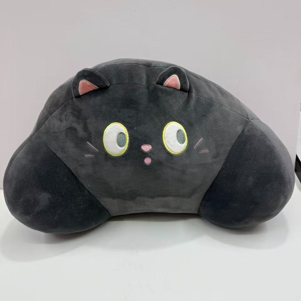 车载座椅可爱卡通头枕护颈枕腰靠汽车内饰用品腰部支撑