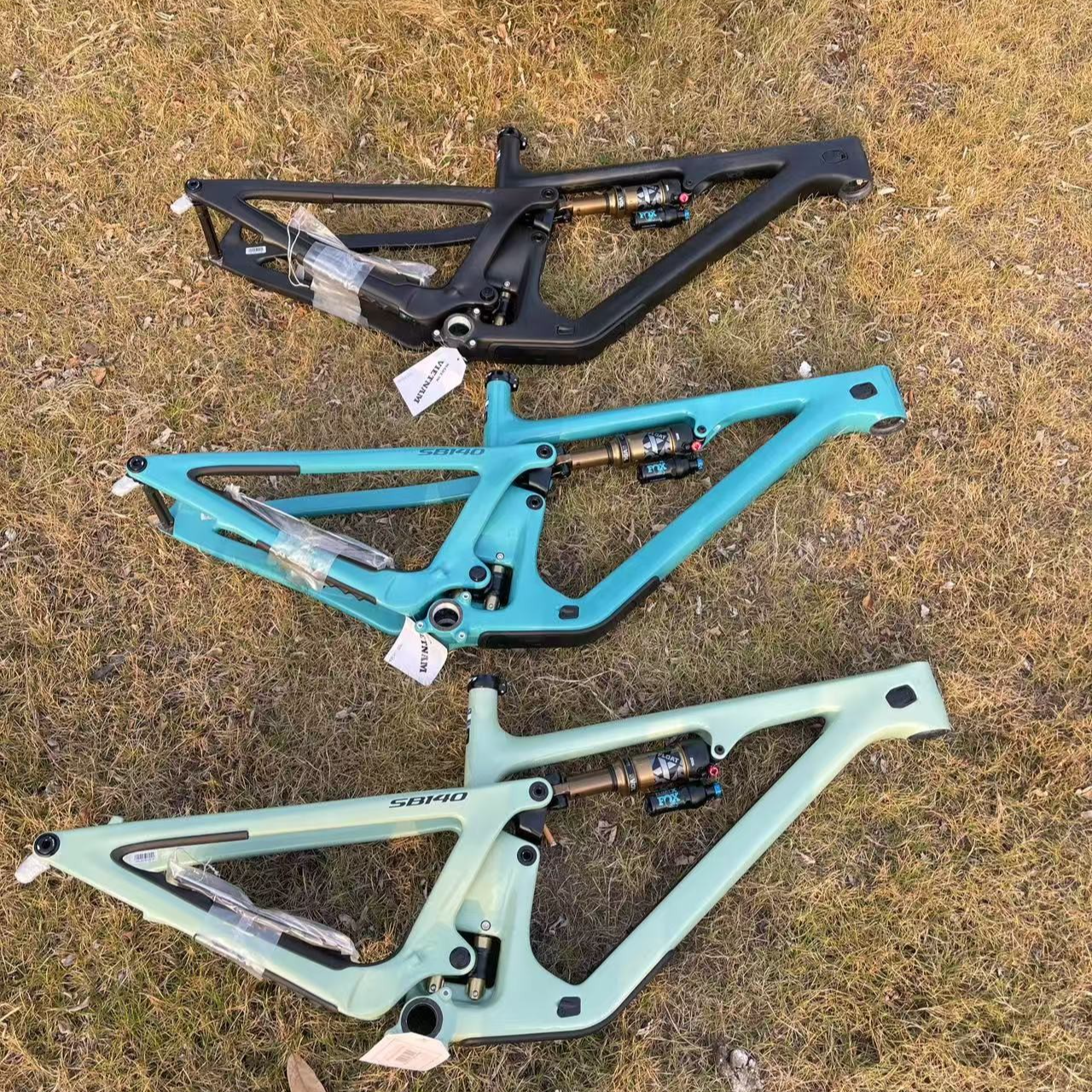YetiYETI雪人碳纤维山地自行车软尾硬尾 XC AM FR车架SB140 SB165