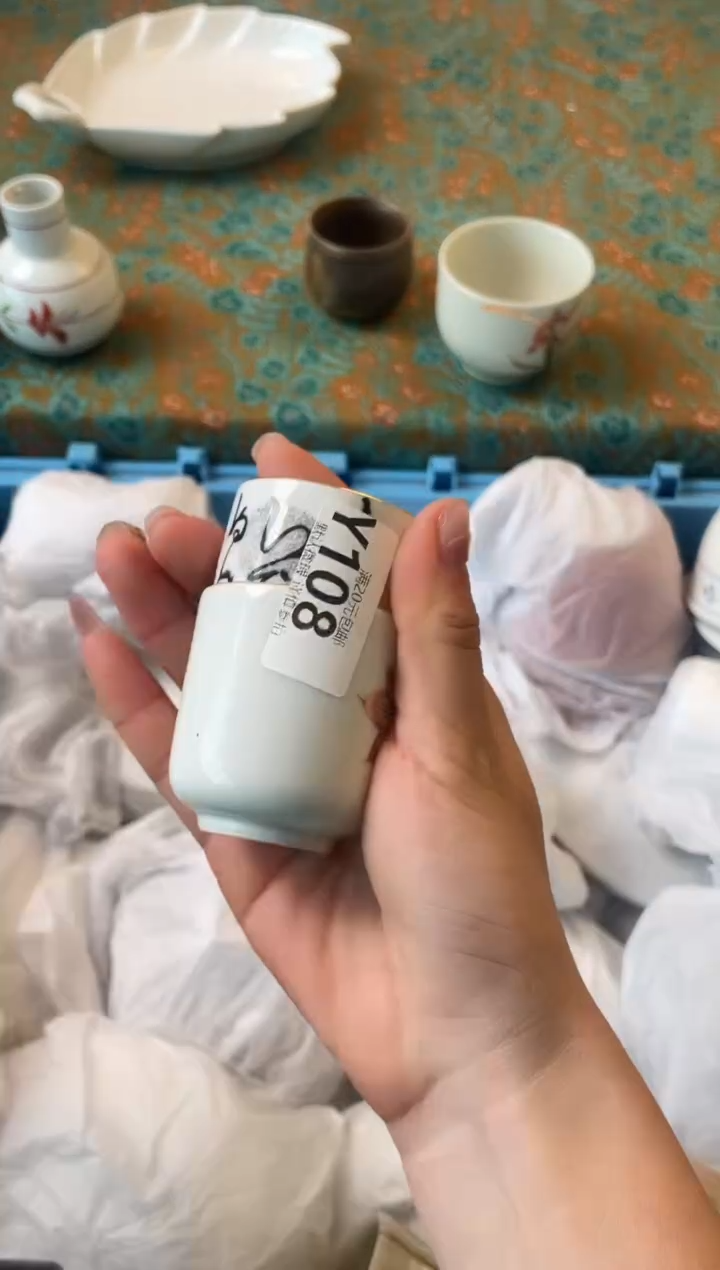 瓷片默*瓷器瓷器Y108