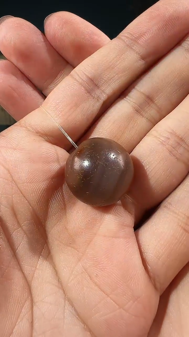 【闪购商品】玛瑙/玉髓颈饰未镶嵌糖球