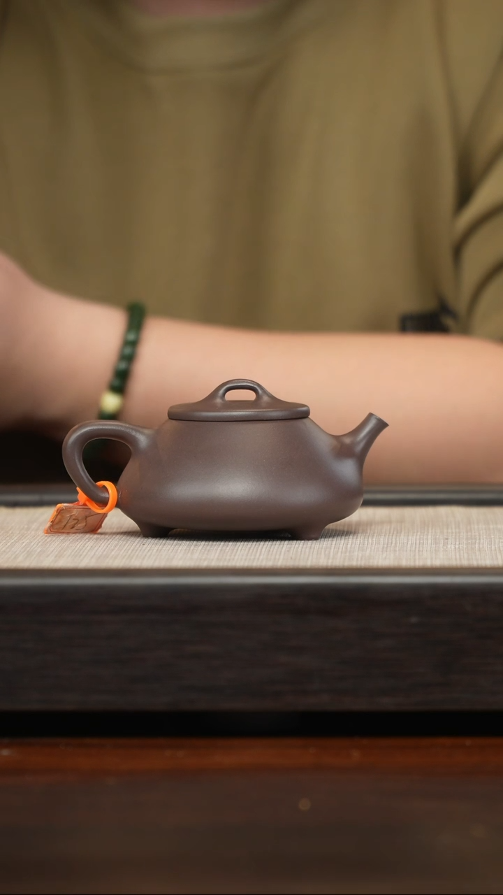 【闪购商品】紫砂茶壶心舟石瓢