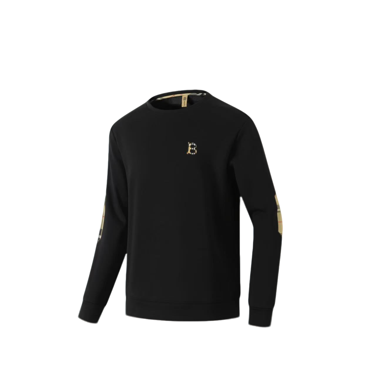 轻奢时尚休闲加绒刺绣补丁（9927）卫衣圆领男士长袖套头卫衣