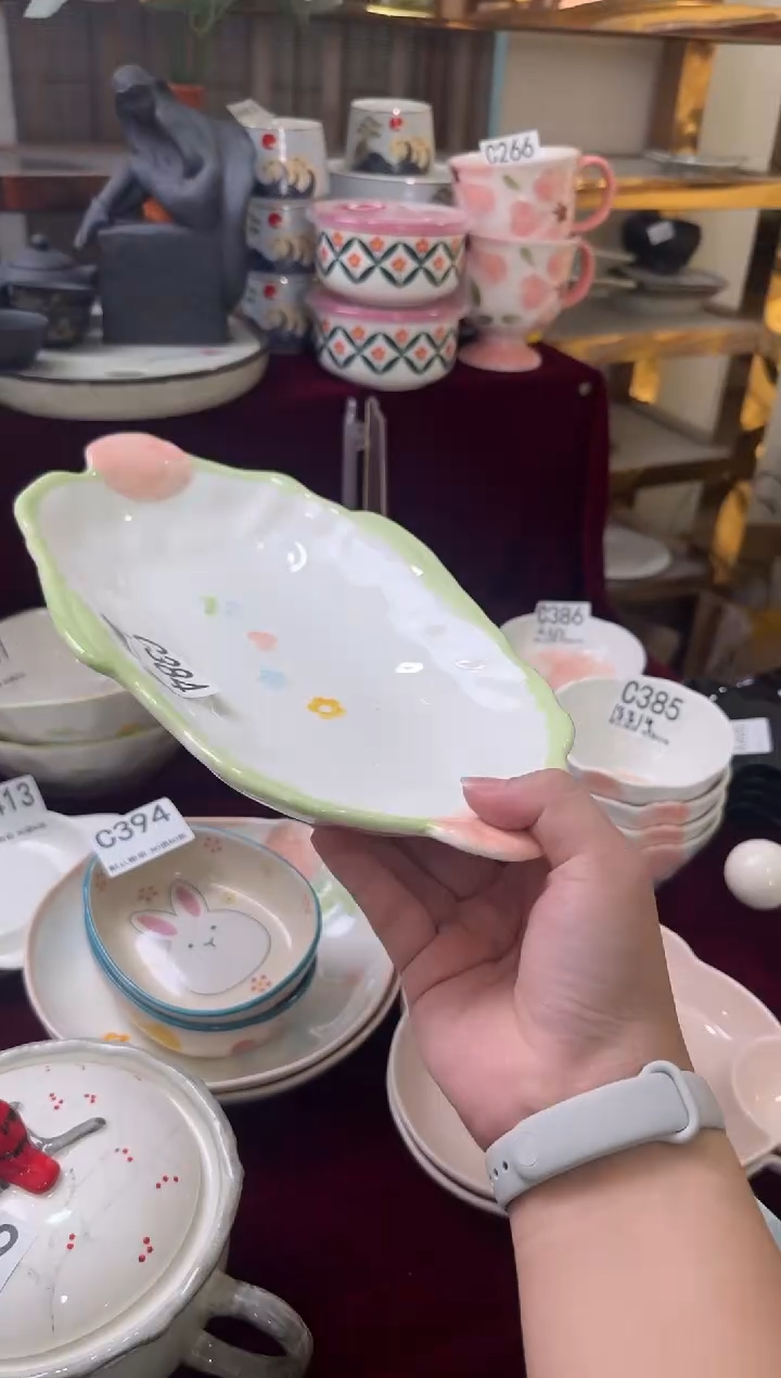 摆件陶c384 陶瓷餐具库存微瑕