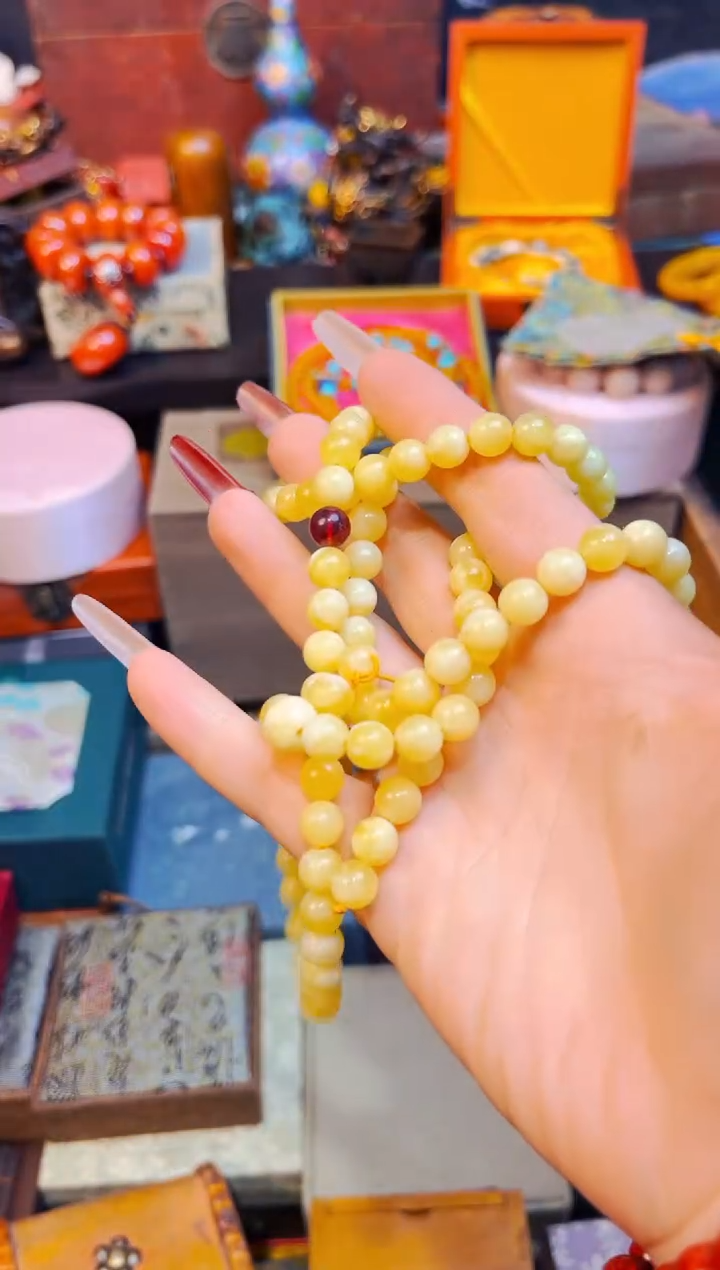 【闪购商品】蜜蜡颈饰未镶嵌兰妹精选精品专属链接254