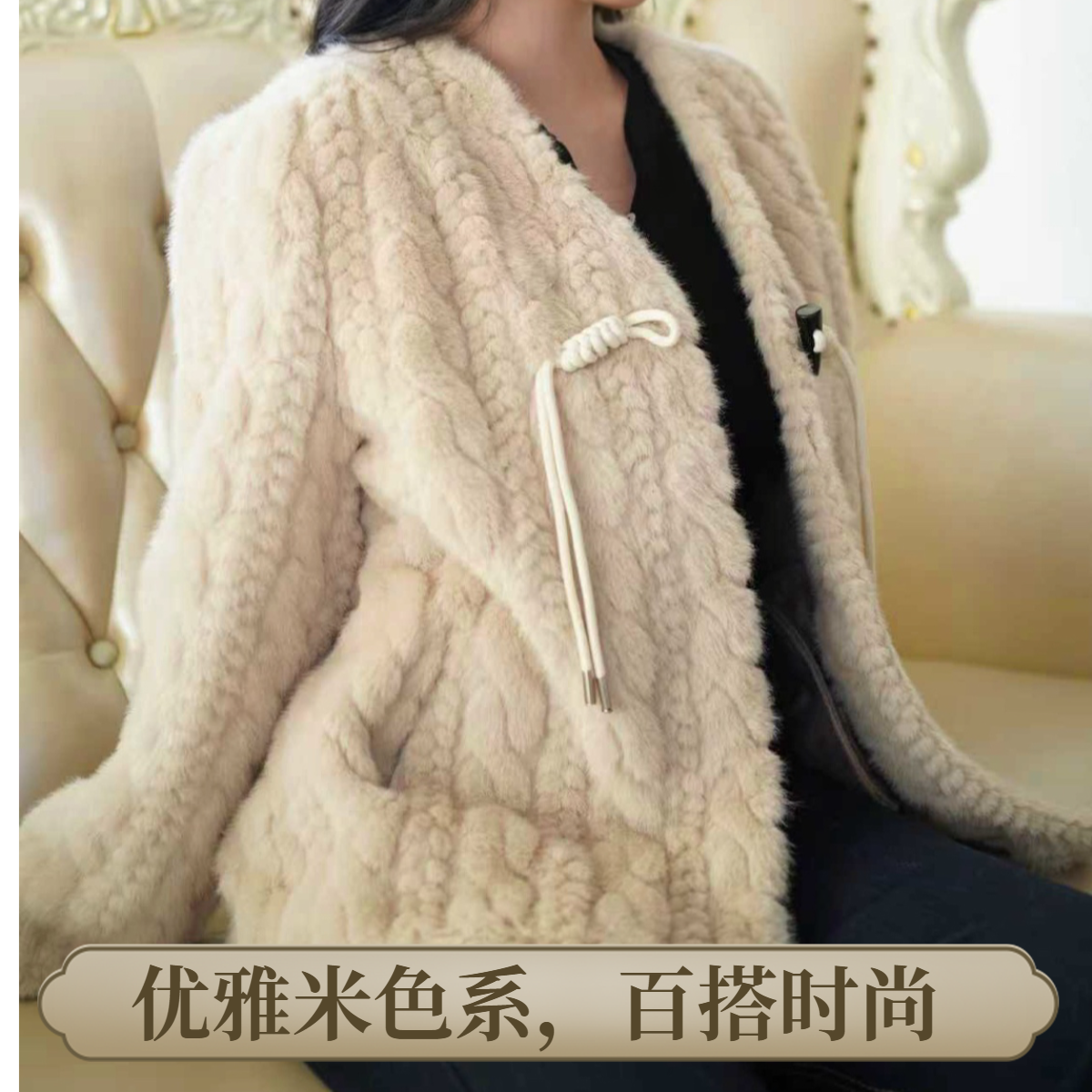 2025短款加厚女冬季爆款流行漂亮小个子毛毛外套