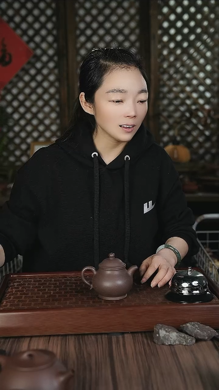 紫砂茶壶新品  粗砂天青  高潘