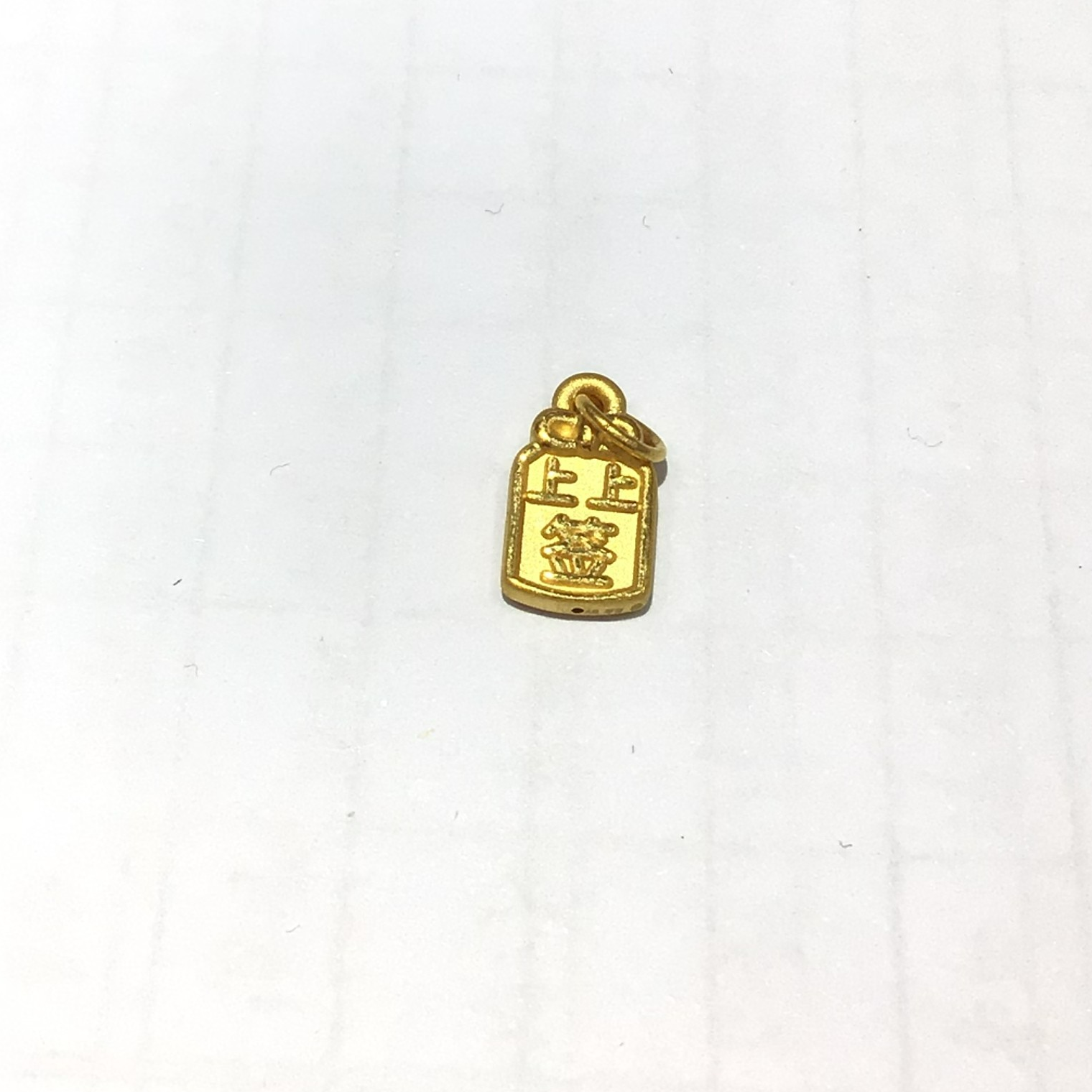 CBAI/菜百XT 足金项坠