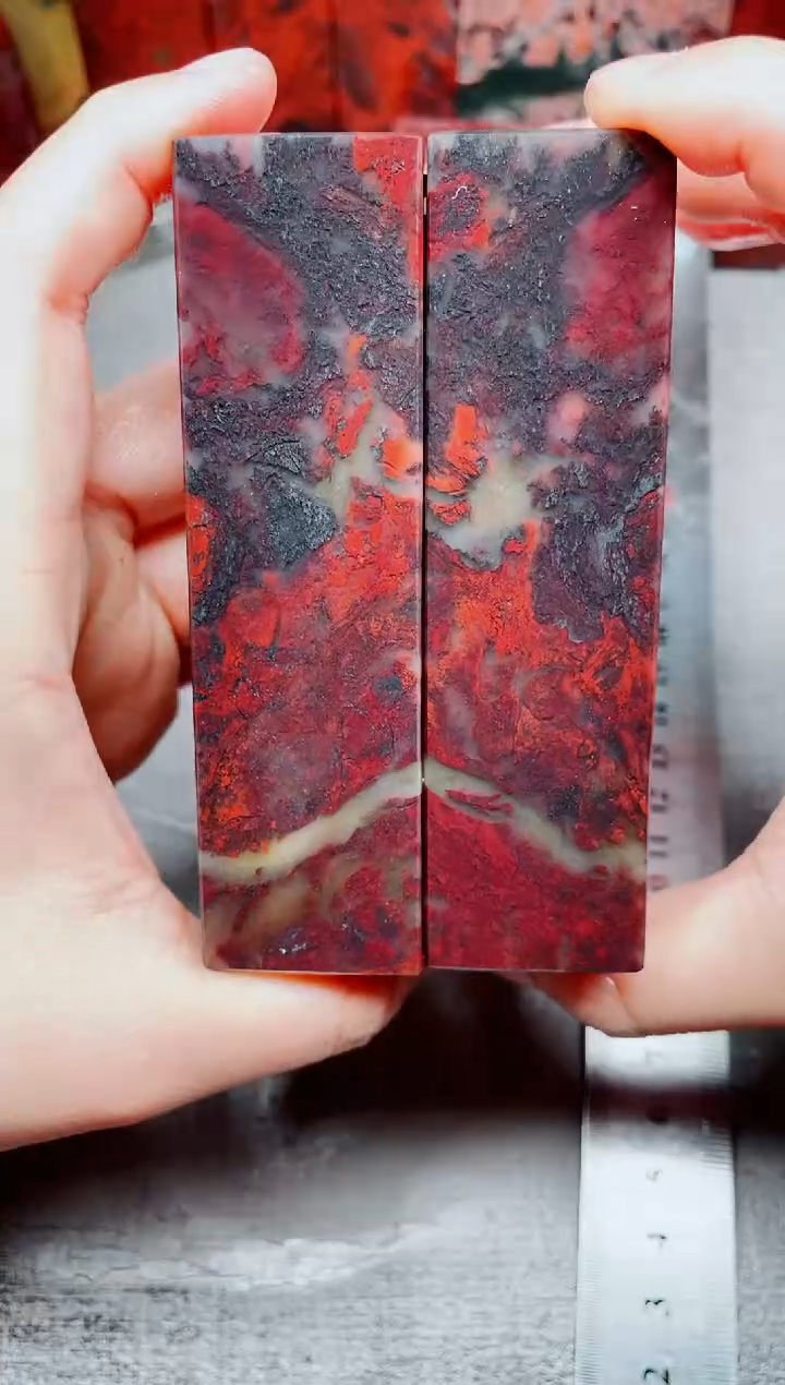 桂林鸡血玉素章3.0对章21