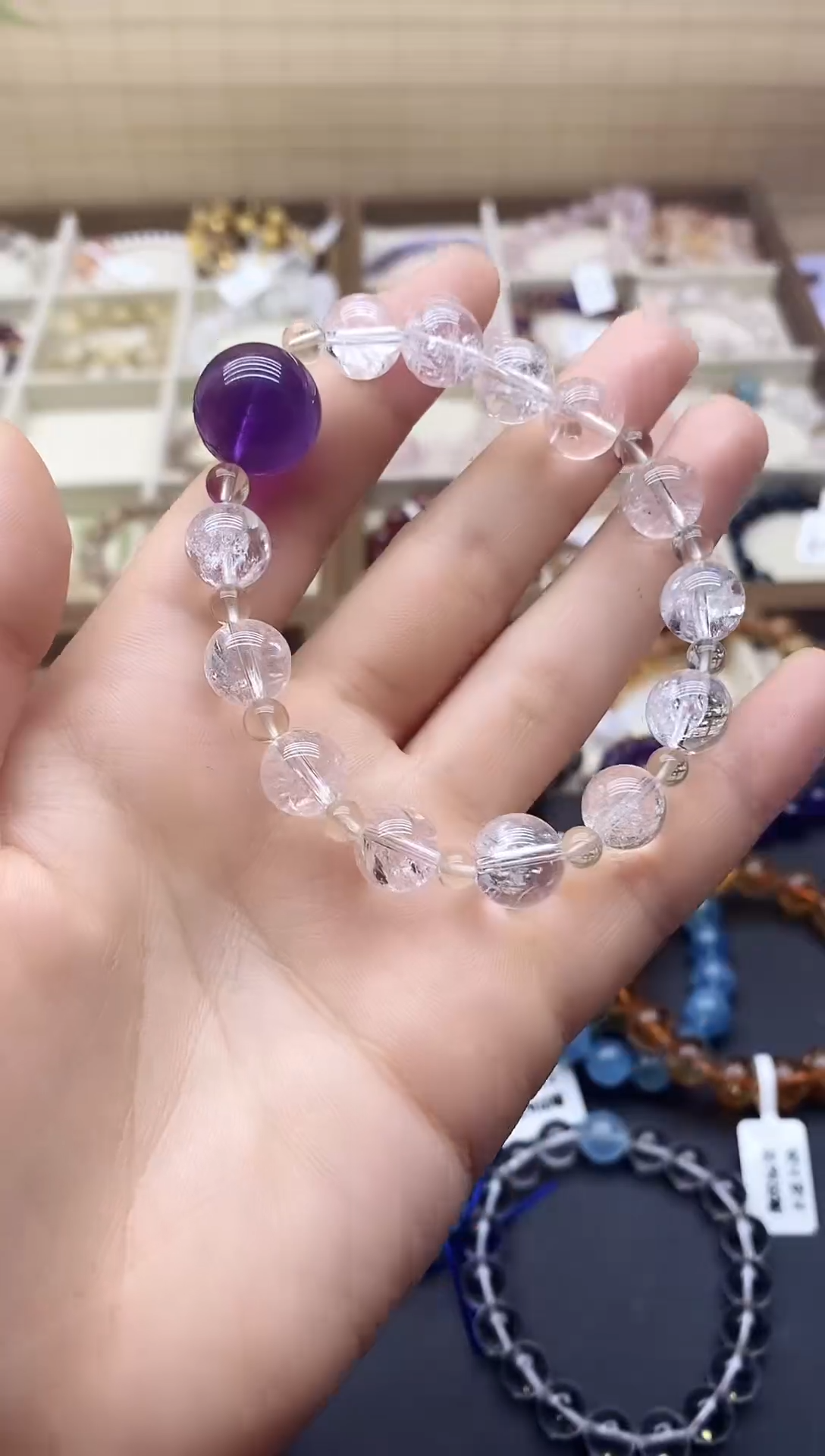 【闪购商品】水晶手串未镶嵌手串