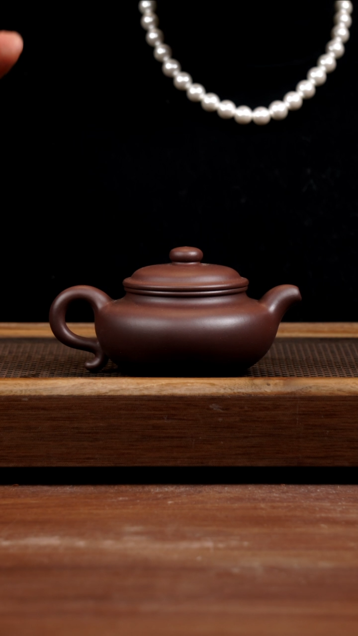 【闪购商品】紫砂茶壶四号井紫泥仿古240CC