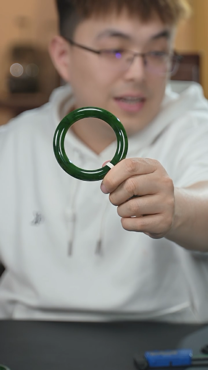 【闪购商品】和田玉手镯未镶嵌55+100号圈口59+