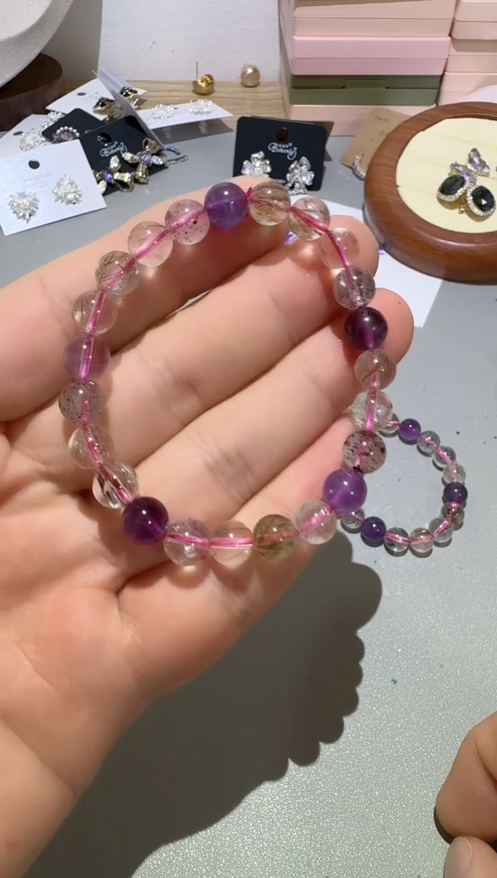 水晶手链未镶嵌B388