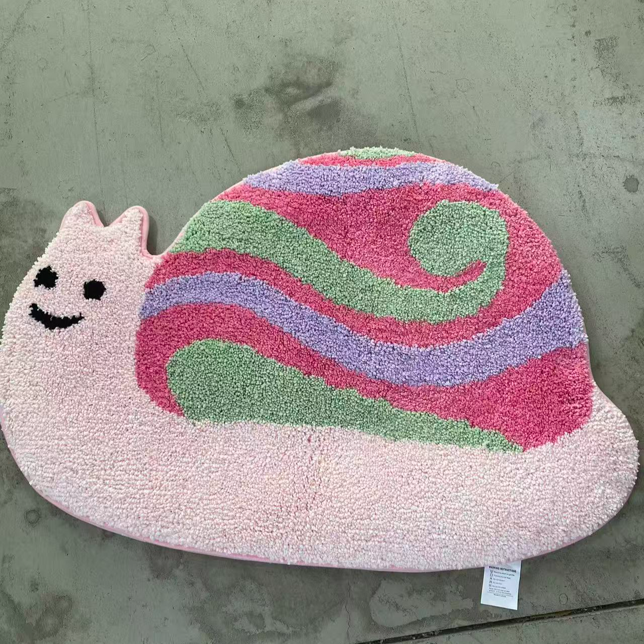 蜗牛浴室地垫吸水防滑51*76cm