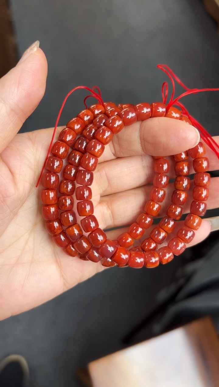 【闪购商品】南红玛瑙手链未镶嵌南红单圈手链多样性发其一