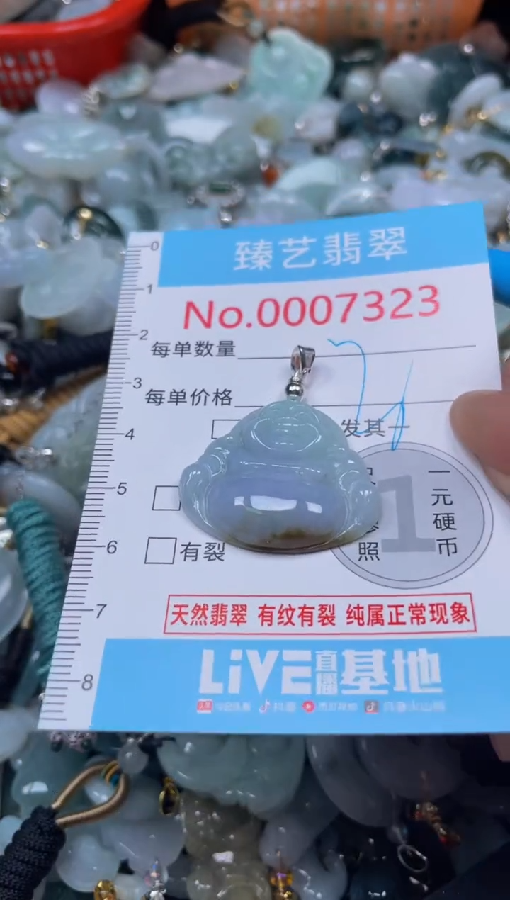 颈饰未镶嵌翡翠7323