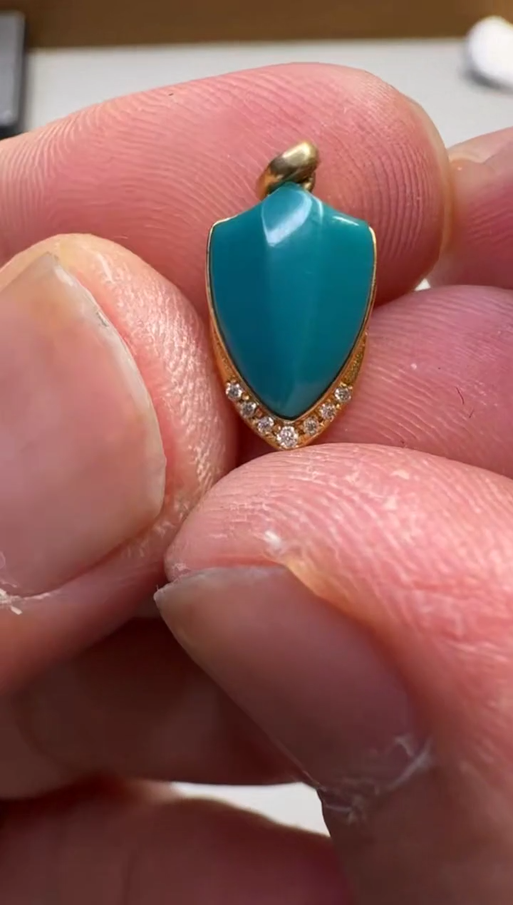 【闪购商品】绿松石挂件合金绿松石