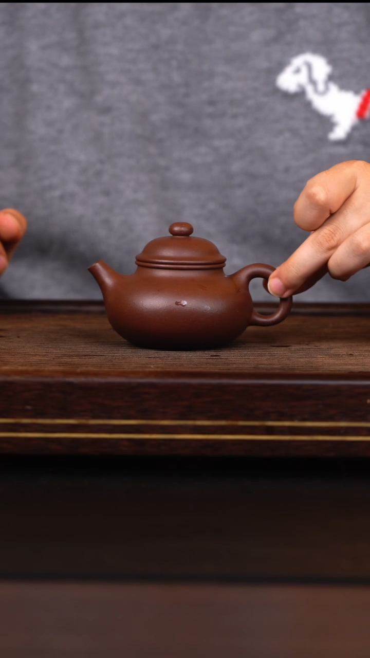 茶壶紫砂底槽青半仙口容天