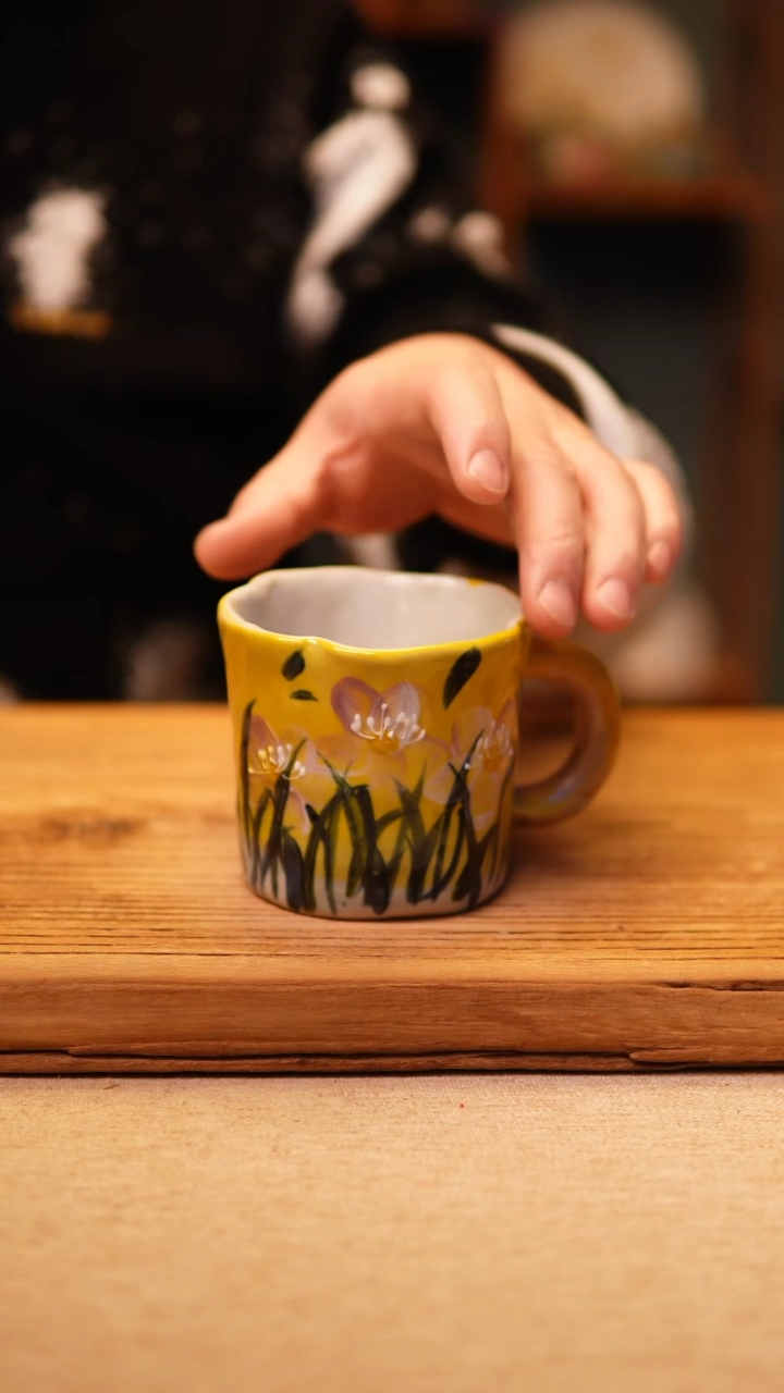 【闪购商品】@@陶园瓷舍@@纯手工手绘@高温釉下彩