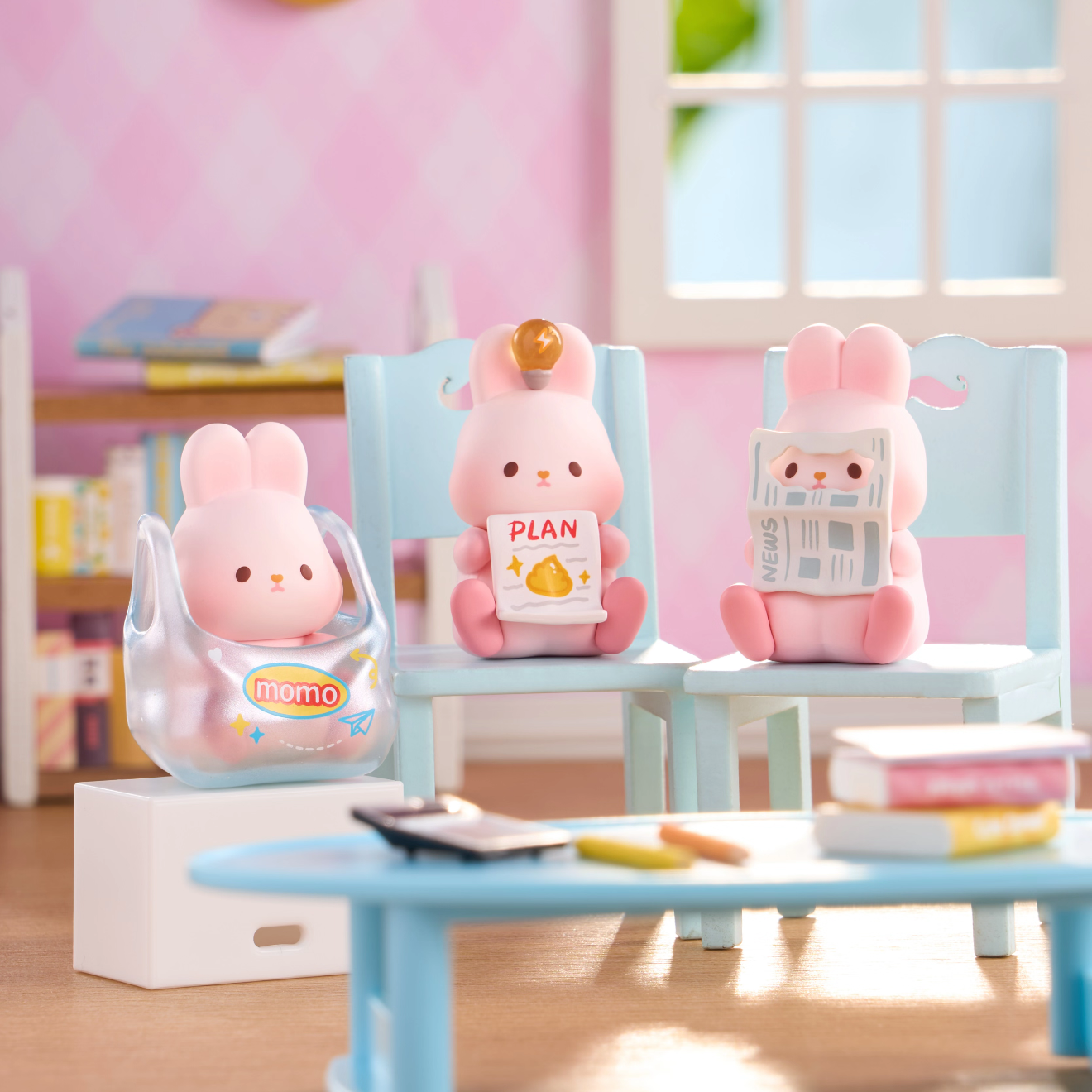 摸摸兔趣享生活盲盒萌粒