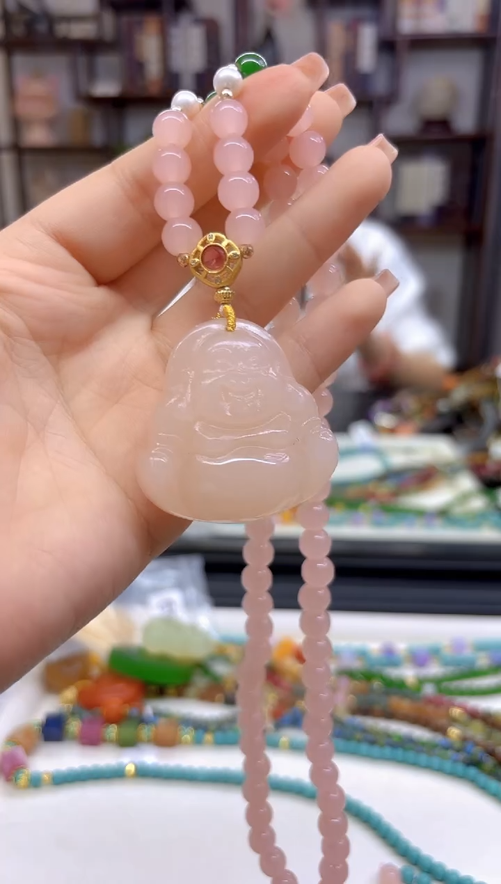 【闪购商品】和田玉毛衣链未镶嵌M285