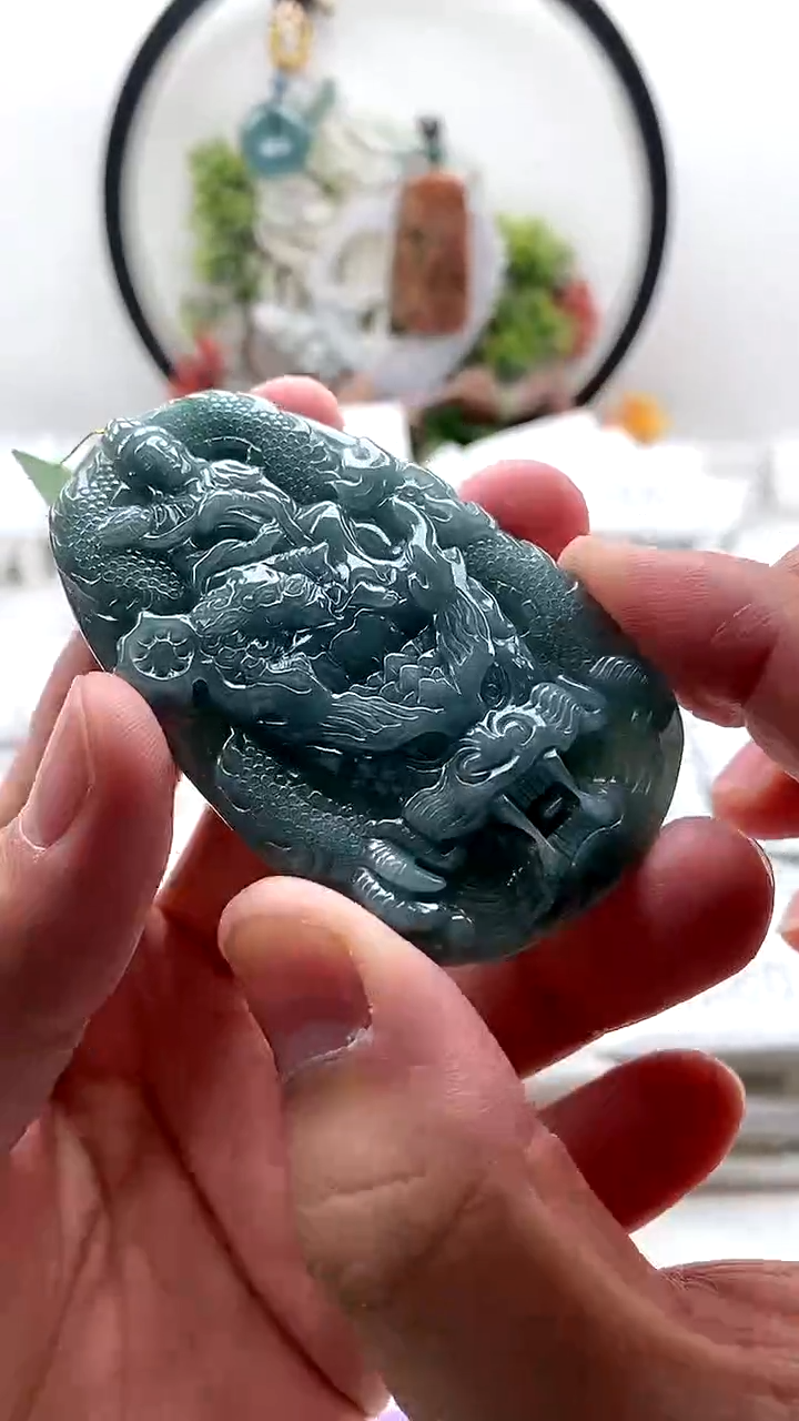 颈饰未镶嵌翡翠文殊