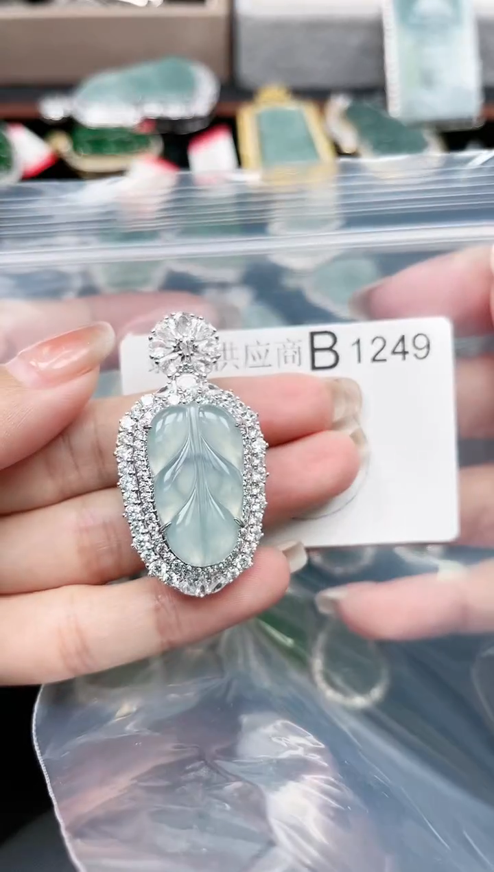 【闪购商品】翡翠颈饰未镶嵌811赠皮绳