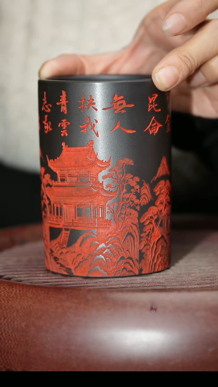 茶杯紫砂紫砂主人杯福利放漏