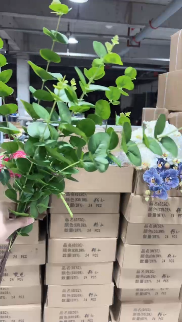 流*雨3枝手感尤加利叶