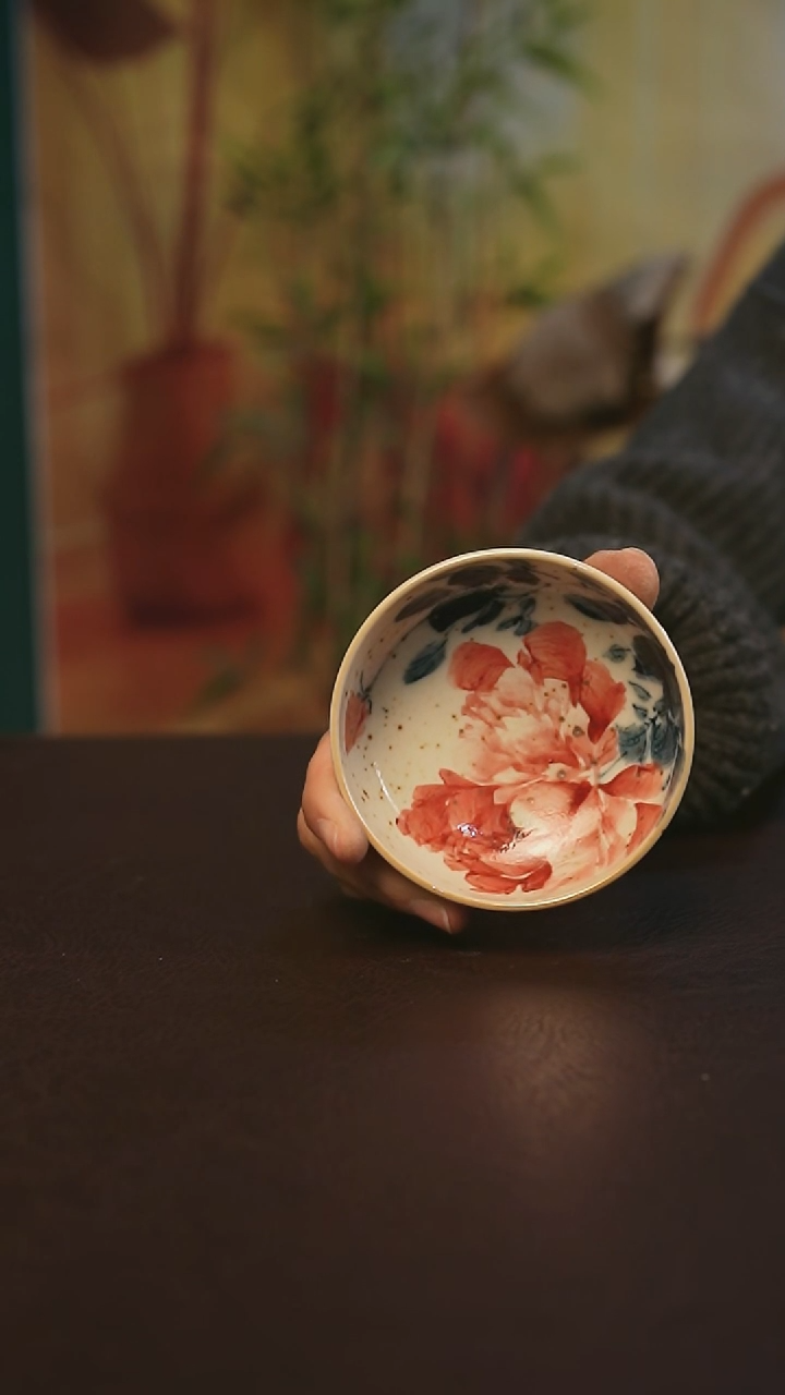 【闪购商品】景德镇陶瓷杯碗柴烧多人