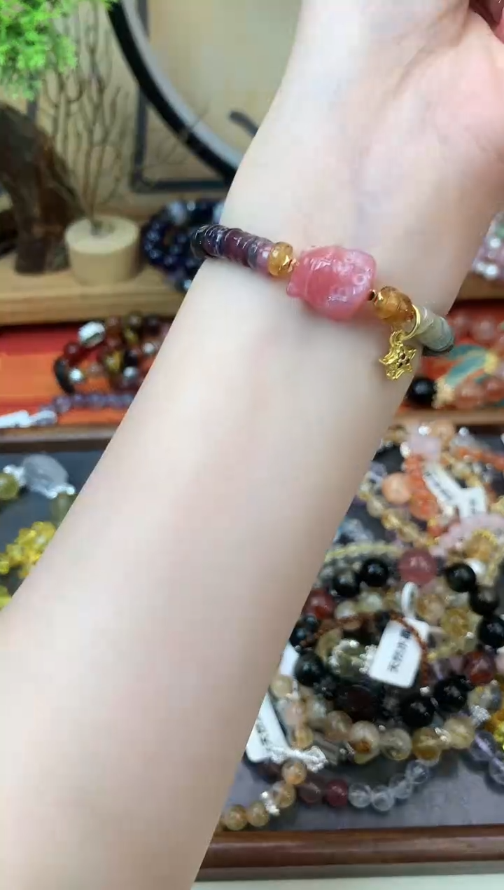 【闪购商品】碧玺手链未镶嵌179手串