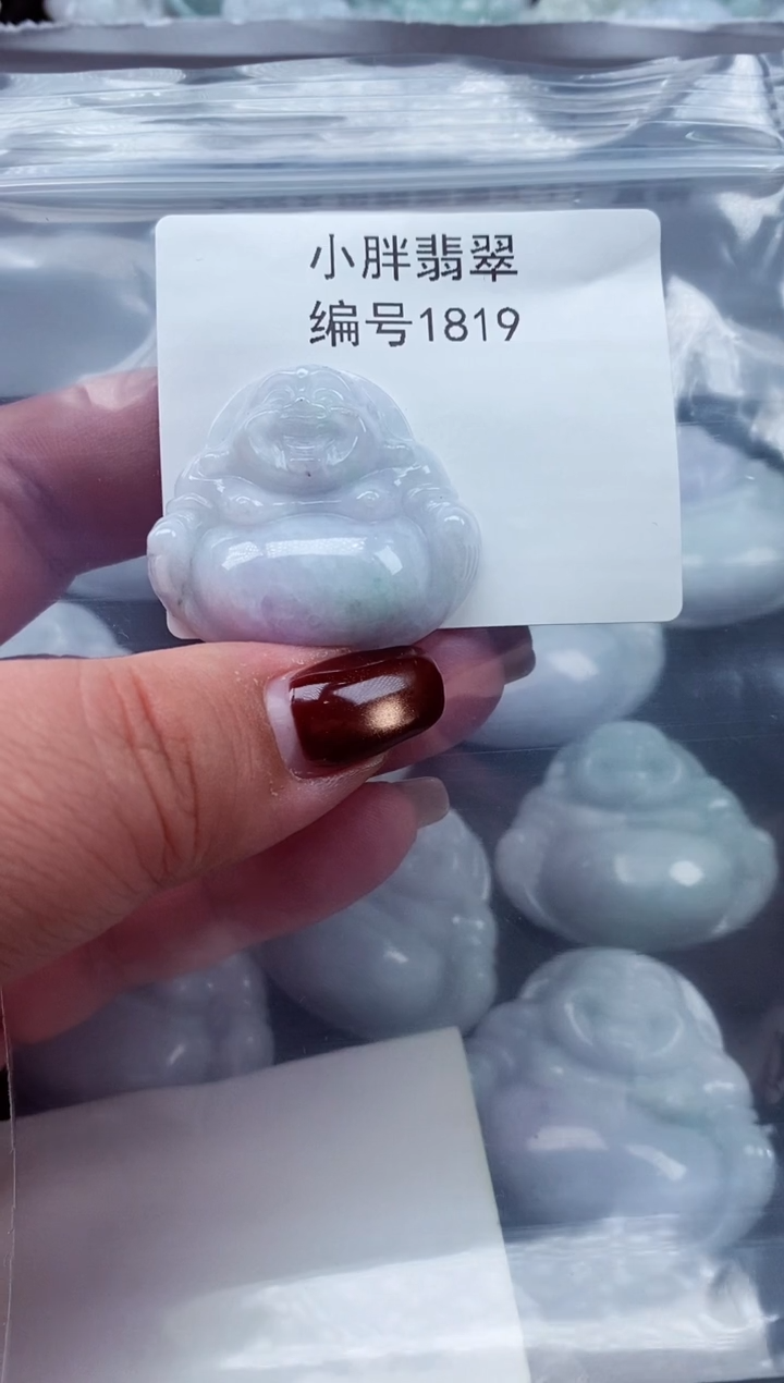 颈饰未镶嵌翡翠缅甸天然A货翡翠1819