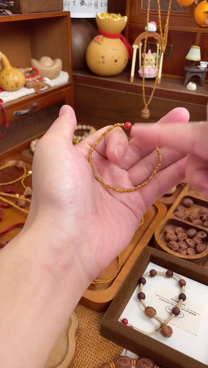 竹节手串一物一拍莎莎款