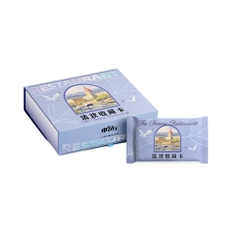 【小巴车】小芒《中餐厅》清欢系列第二弹收藏卡牌正版授权（卷卷代拆）