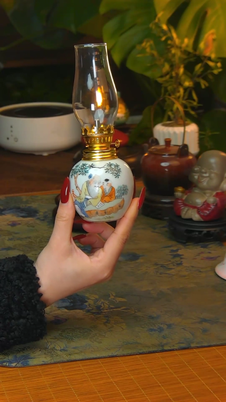 【闪购商品】景德镇陶瓷灯摆件