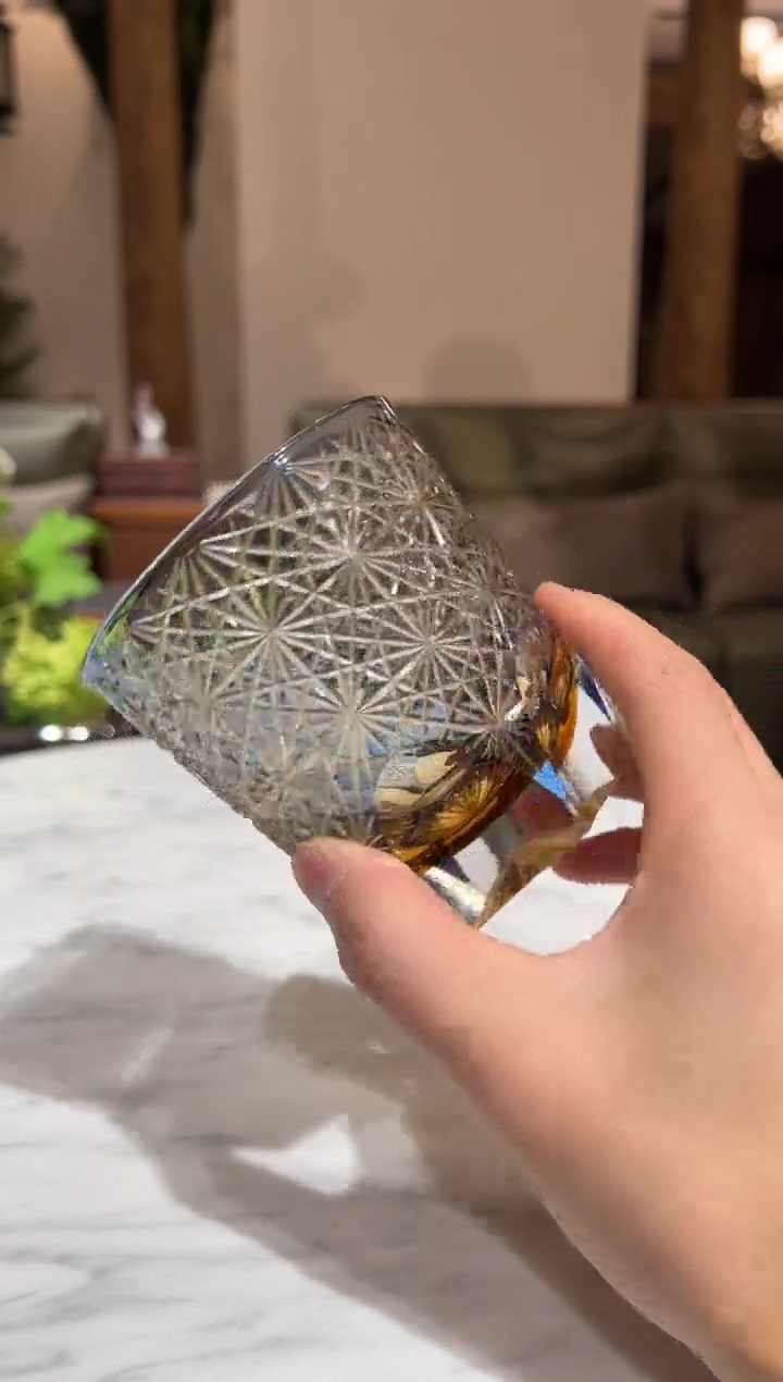 【闪购商品】摆件水晶琉璃钻石杯666