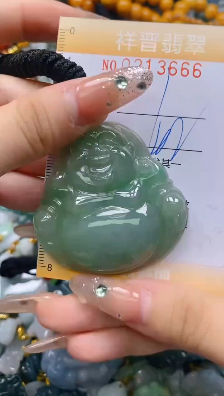 翡翠未镶嵌颈饰闪购0213666