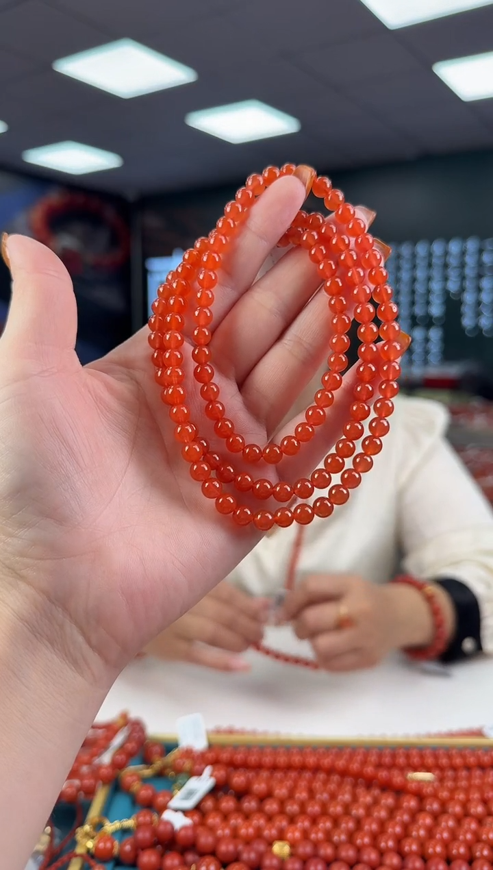 未镶嵌珠串南红玛瑙多样发其一/6/2510202680