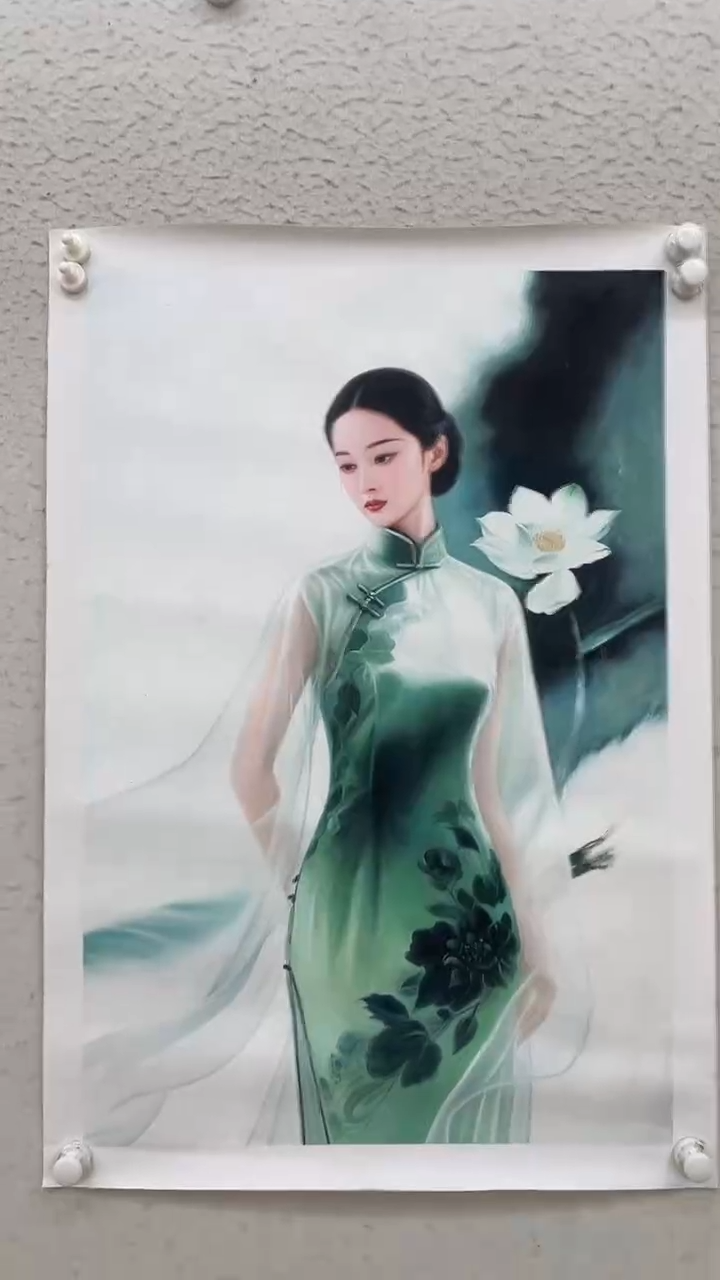 油画油画  麻布 约60-90厘米