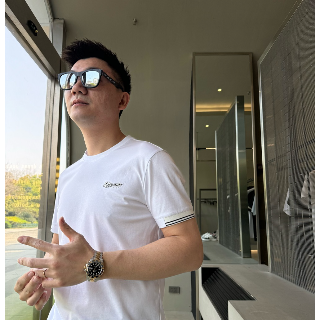 Dorc奢品-2025夏季新款休闲时尚男士T恤-LU-5981