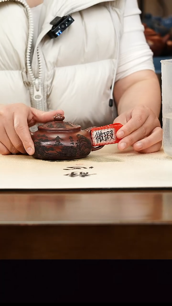 茶壶紫砂宜兴正品紫砂壶孤品微瑕