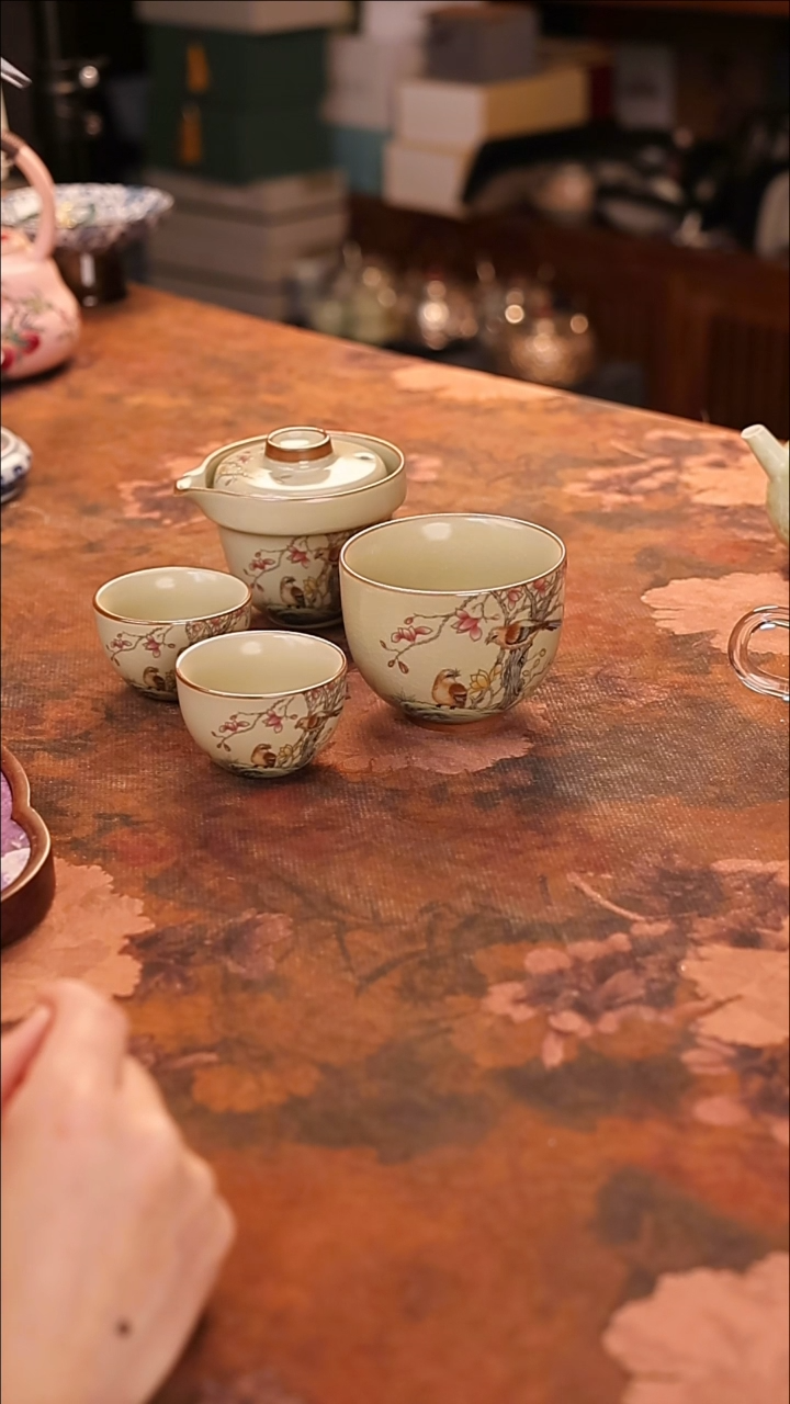 【闪购商品】陶瓷茶具（无礼盒无茶盘）@@A3