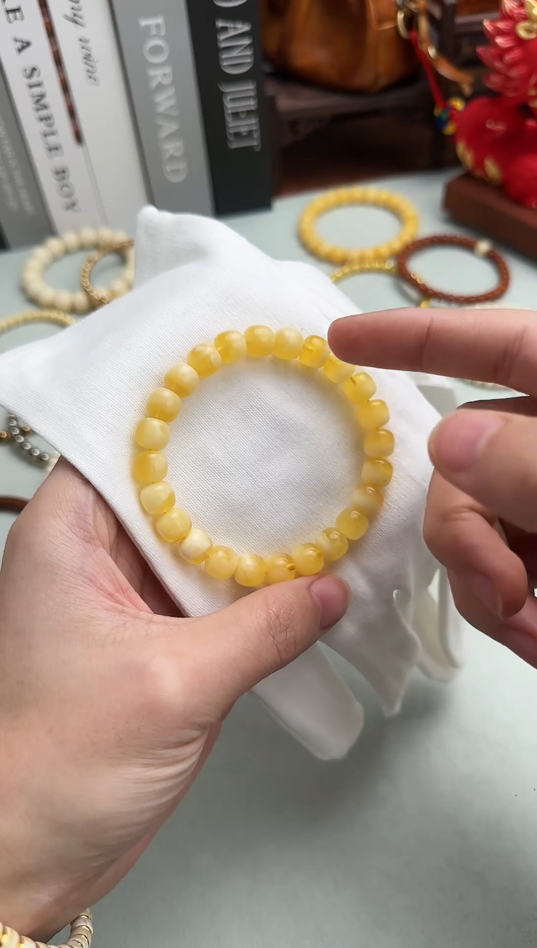 【闪购商品】蜜蜡裸石未镶嵌QM-9.0mm-10.5